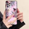 Красивый чехол для телефона с цветком кактуса и цветочным листом для Samsung Galaxy A72 A71 A31 A51 A33 A22 A13 A21s A23 A52 A53 A32