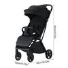 Yousheng Складная детская коляска Портативное сиденье с высоким обзором с корзиной для хранения, подстаканником, крючком, солнцезащитным козырьком, колесами с амортизацией, прогулочная коляска для младенца