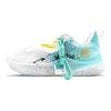 Under Armour Curry Splash 3 Нескользящие Устойчивые к истиранию Низкие Баскетбольные кроссовки Мужские Бело-синие 3026275-101(Команда40-)