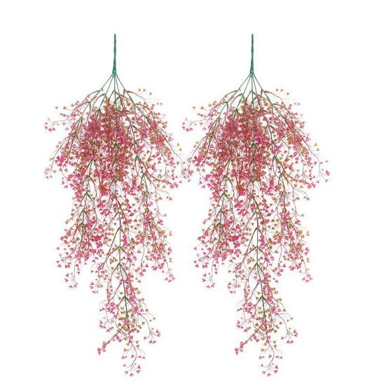 Искусственные подвесные цветы для улицы, устойчивые к ультрафиолетовому излучению, искусственные лозы с цветами, устойчивые к погодным условиям