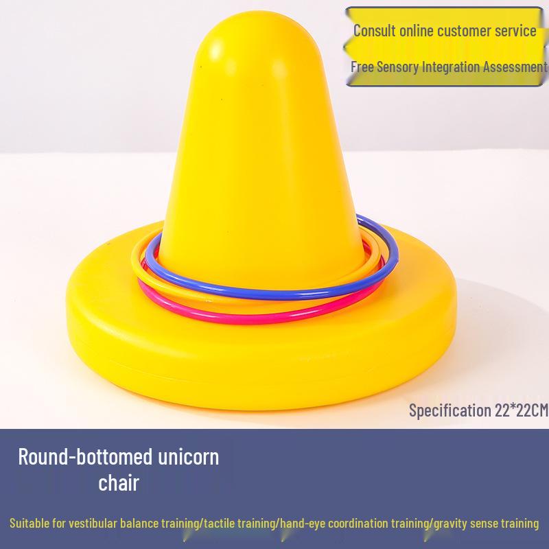 Unicorn Balance Beam Stool for Kids - Sensory Integration & Outdoor Play