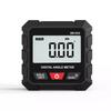 Magnetic Digital Angle Finder USB RechargeableElectronic Gauge Protractor Inclinometer Level Magnets Level Ruler 180° Reversible