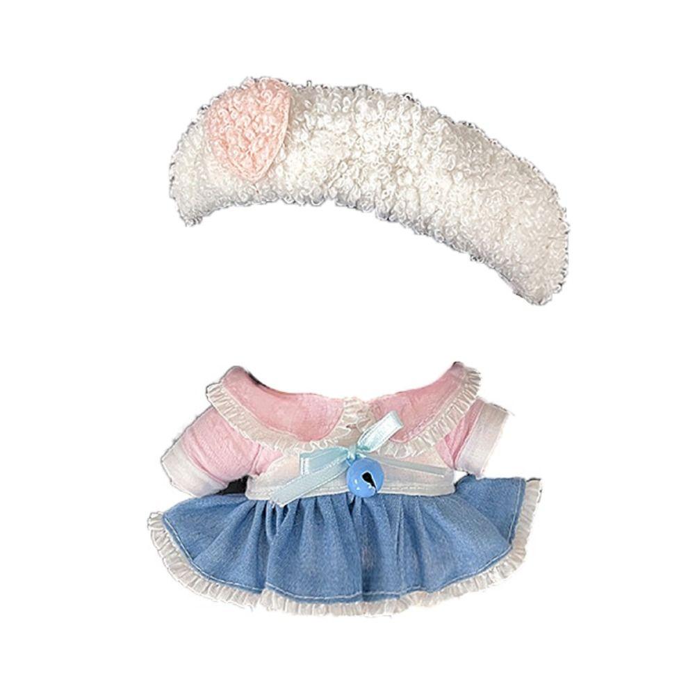 Princess Skirt 20cm Cotton Doll Dress DIY Clothing Plush Toy Clothes Doll Accessories