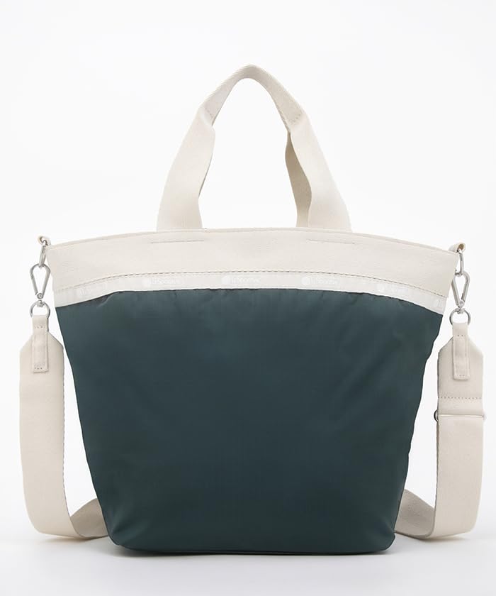 Официальная сумка-тоут BUCKET Midnight [LeSportsac] TOTE/1116 Женская зеленая/песочная