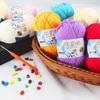 Cotton Wool Yarn DIY Cotton Yarn Warm Milk Cotton  Sofa Cushion