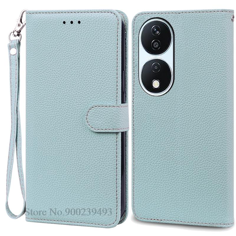 Чехол-кошелек для Honor 90 Smart Case, кожаный флип-чехол, чехол-книжка для Honor 90 Smart 5G, мягкий силиконовый чехол-книжка Fundas