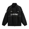 Спортивная серия Li Ning Lifestyle Куртка повседневная с воротником-стойкой, логотипом, для пар, унисекс AJDW085-1