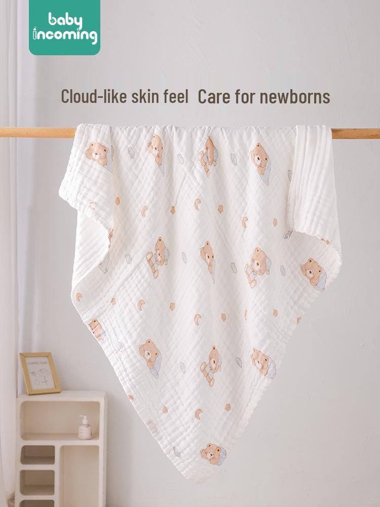 Baby Soft Pure Cotton Quick-Dry Bath Towel for Newborns and Children