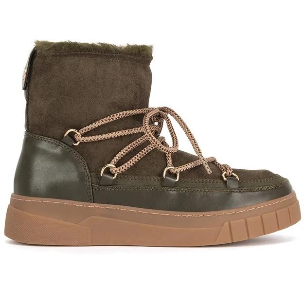 Women's High Insulated Boots Green Enia 38