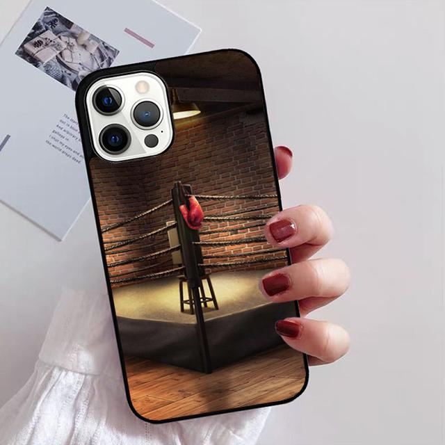 Чехол для телефона в виде боксерских перчаток для iPhone 17 Air 16 15 14 13 12 Pro Max Plus Max Чехол-оболочка coque