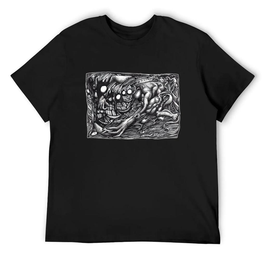 Grendel Mother Dream T-Shirt Custom Shirt Shirts Graphic Tees Customs Design Your Own Cotton Graphic Tees Men Workout Shirt