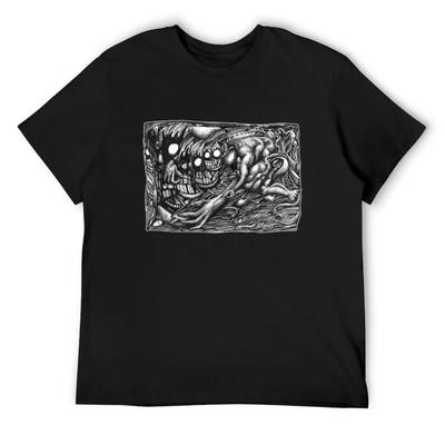 Футболка Grendel Mother Dream, фирменная футболка, футболки с рисунком, индивидуальный дизайн, хлопковые футболки с рисунком, мужская тренировочная футболка