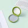 Orthodontic Retainer Storage Case with Mirror, Portable ABS Silicone Box