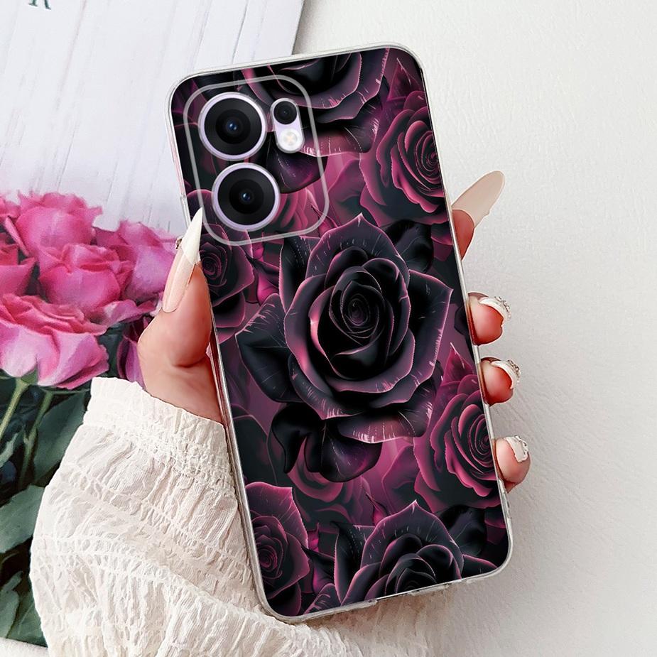 Чехол для Oppo Reno 13F 4G Reno13 Pro Новый модный окрашенный чехол Мягкие силиконовые чехлы для телефона Для Oppo Reno 13 Pro Reno13 F 5G Fundas