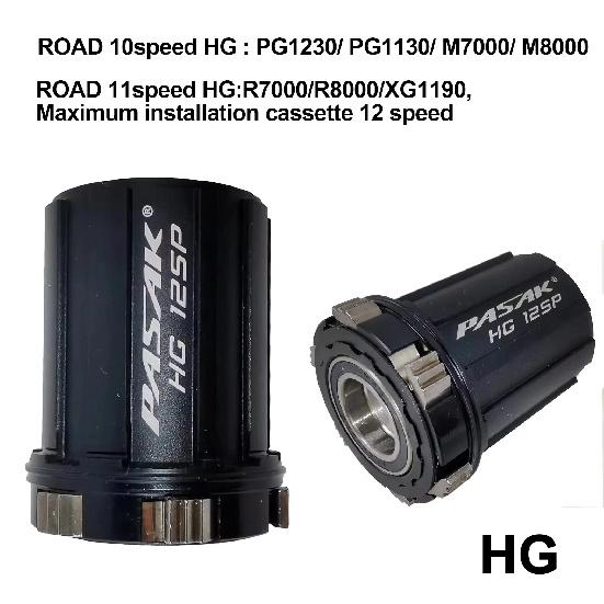 MTB Bicycle Freehub for M6100/M7100/M8100/M9100 / R7000/R8000/XG1190/XG1275 For HG MS XD XDR System 11/12 Speed Cassette Body