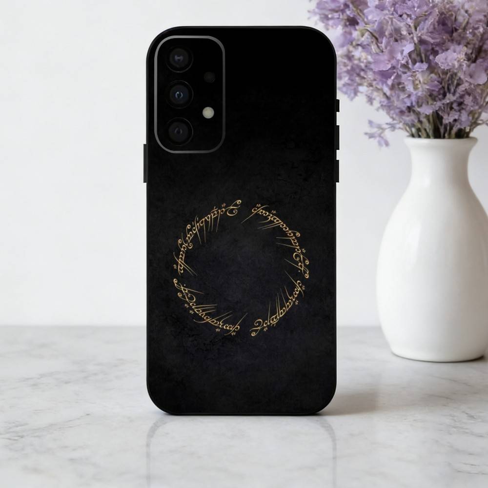 Movie T-The L-Lord-D R-Rings Phone Case For Samsung Galaxy A73,A72,A71,A70,A53,A52,A51,Soft Silicone Black Cover