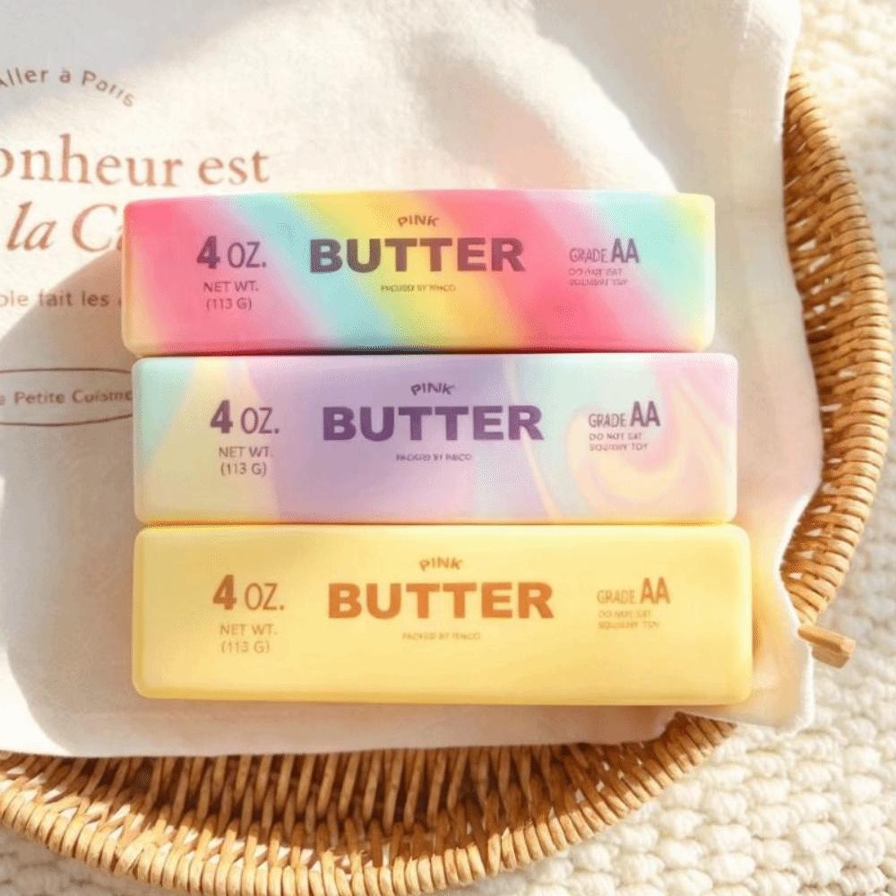 Relax Gift Soft Slow Rebound Butter Stick Release Hand Realistic Butter Sticks Children