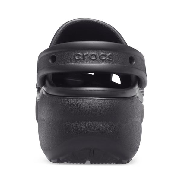 Crocs Классические женские туфли-сабо на платформе, черные 206750 001