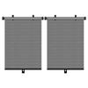 2Pcs Car Side Window Sunshades Retractable Car Roller Sun Shades for UV and Sun Glare Protection