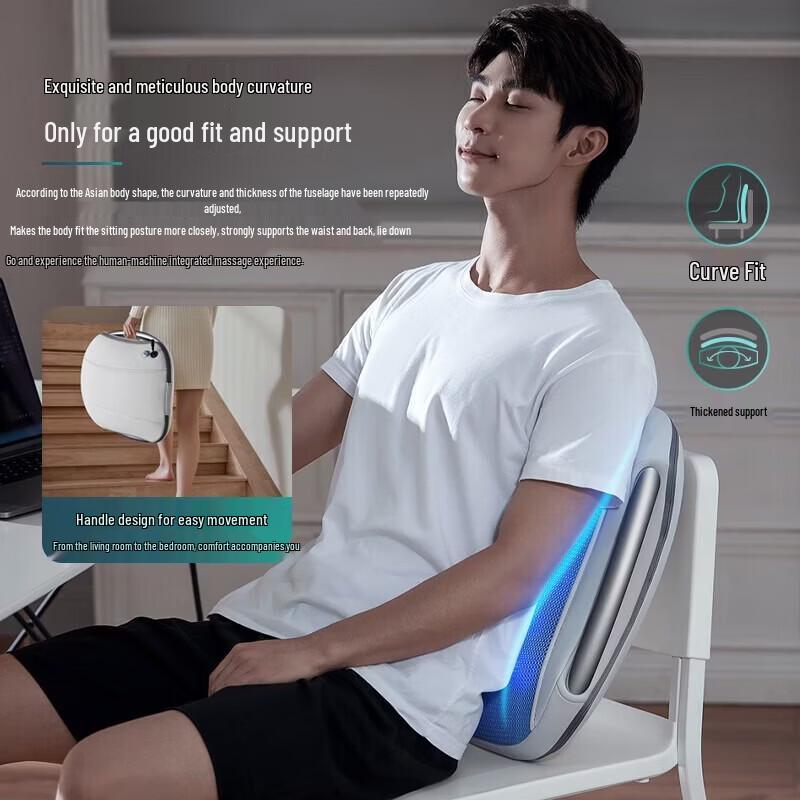 Philips Массажная подушка для поясницы и спины, вилка CN (адаптер в комплекте)