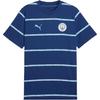 Мужская спортивная футболка Manchester City Ftblculture с принтом, круглым вырезом и коротким рукавом в полоску 786280-39