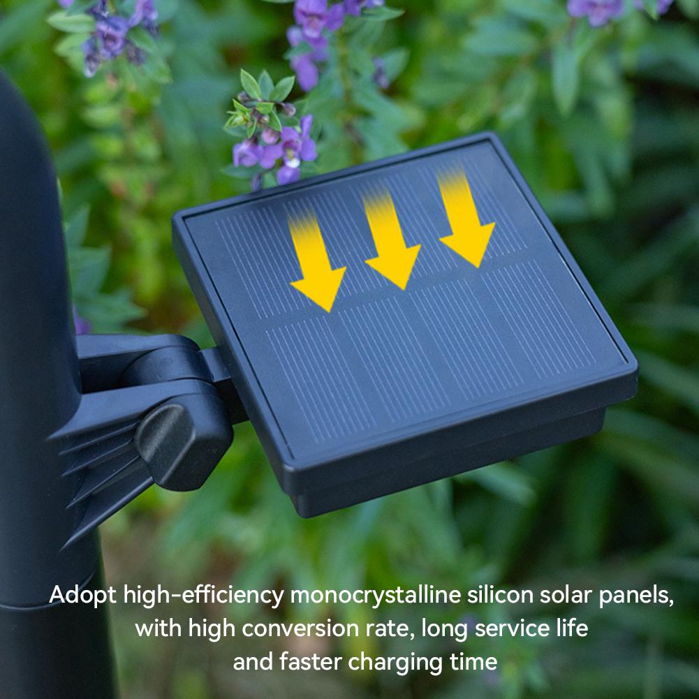 Солнечные прожекторы, уличные газонные светильники, ландшафтные прожекторы для деревьев, IP55 водонепроницаемый настенный светильник на солнечных батареях, декоративный светильник для сада виллы