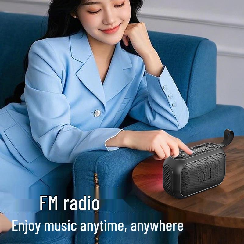 MS62110 Monster Bluetooth Портативная уличная колонка с большим громкостью, высоким качеством звука, слотом для карты, USB-накопителем и сабвуфером.