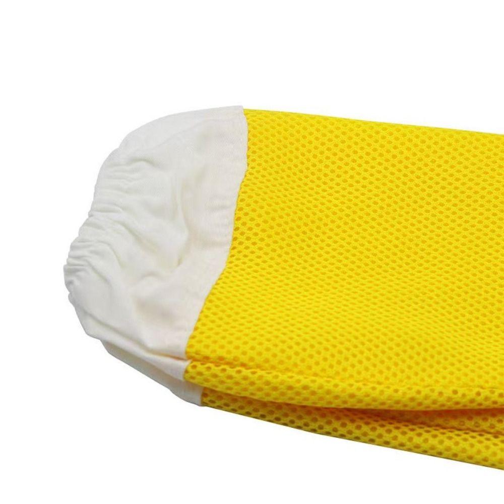Leather Beekeeping Gloves Goatskin Breathable Mesh Beekeeper Gloves Durable Reusable Ventilated Gloves Professional Use