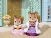 Sylvanian Families Town Dress Up Set ST Mark Сертификация для детей от 3 лет и старше Игрушечный кукольный домик Sylvanian Families EPOCH [Town (Фиолетовый и розовый)] ТД-02
