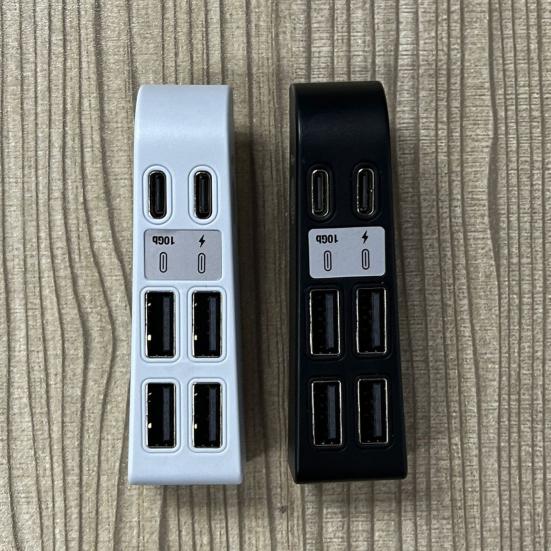 USB высокоскоростной концентратор расширения зарядное устройство удлинитель с несколькими портами стабильная передача данных установка без драйверов разветвитель расширитель для PS5 Slim