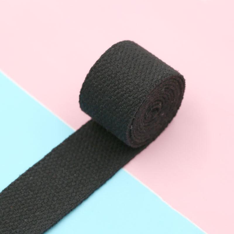 1 Roll Medium Heavy Weight Cotton Webbing - 8 Colors To Choose