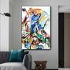 Vasily Kandinsky Famous Artwork Abstract Canvas Art Painting Poster and Print Picture Wall Art Cuadros Home Room Decoration