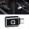 1 шт. USB-адаптер Type-C OTG, гнездовой конвертер для зарядки телефона для Volvo XC60 V50 V40 XC90 S60 S40 V90 V60 Ex90 S90 XC40 C40 C50