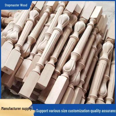 Необработанный бук Новый столб лестничной балясины – Аксессуар из массива дерева для балюстрады и поручня