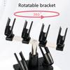 Вращающаяся подставка-держатель для краскопультов на 6 кистей, конструкция из сплава и пластика, незаменимый инструмент для моделистов