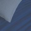Pack complet housse de couette réversible "Vanessa" 6 pièces pour lit 160 x 200 Gabrielle Marine