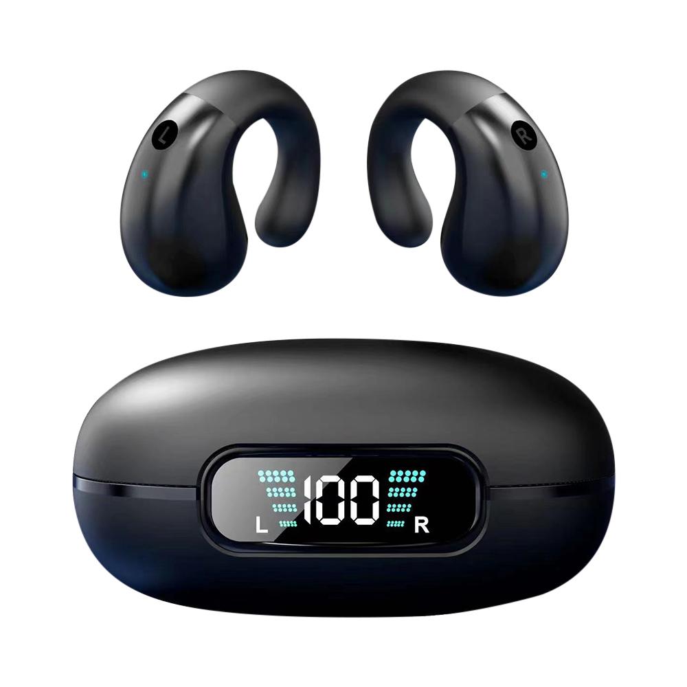 NEWEST Q92 TWS Waterproof Bluetooth5.3 Earphones Open Ear Clip Earbuds Wireless Headphones with Mic Headsets for Android&iPhone