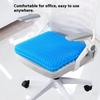Gel Seat Cushion Chair Office Sedentary Thickened Car Seat Cushion Ice Cushion Seat Cushion Honeycomb Silicone Cold Cushion