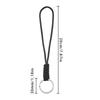 Self-Defense High Strength 8 Styles Parachute Cord Key Ring Paracord Keychain Lanyard Round Buckle