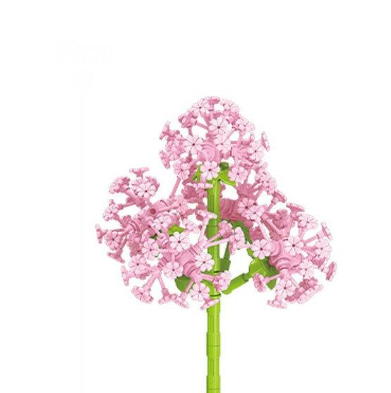 Flower Model Eternal Bouquet Building Blocks Creative Home Desk Plant Decoration Assemble Bricks Educational Toy Girl Kids Gifts