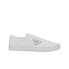 Gabardine Fabric Sneakers White