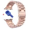 Stainless Steel Strap For Apple Watch Band 38mm 40mm 42mm Metal WatchBand 42mm 44mm 45mm Sport Bracelet for iWatch Series 7/6/SE/5/4/3/2