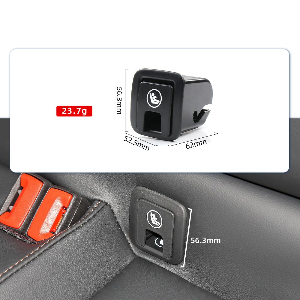 Isofix Mount Base Cover Cap Child Seat Anchor 57D887187A 2GG887233 For Volkswagen Tharu Skoda Karoq 2018-2025