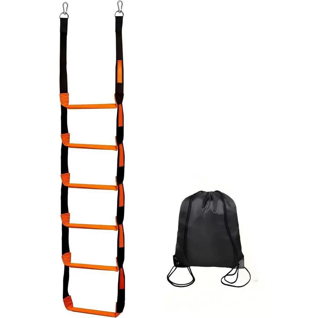 Reinforced Rope Ladder – Climbing Ladder for S, Kayaks, Inflatable S, Motors, Wooden Accessory
