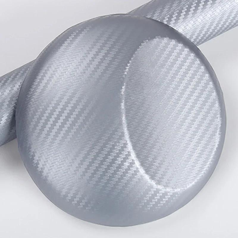 3D наклейки из углеродного волокна для автомобиля, многоцветная рулонная пленка, виниловая пленка для интерьера, автостайлинг, наклейка, декор, наклейка на кожу ноутбука мотоцикла