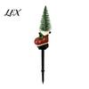 Pathway Solar Lamps Garden Stake Light, Waterproof Christmas Outdoor LED Lamp with Warm Powered Decor Glow, Decorative Landscape Lighting for