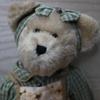 [USED] BOYDS BEARS Check Dress Teddy Bear