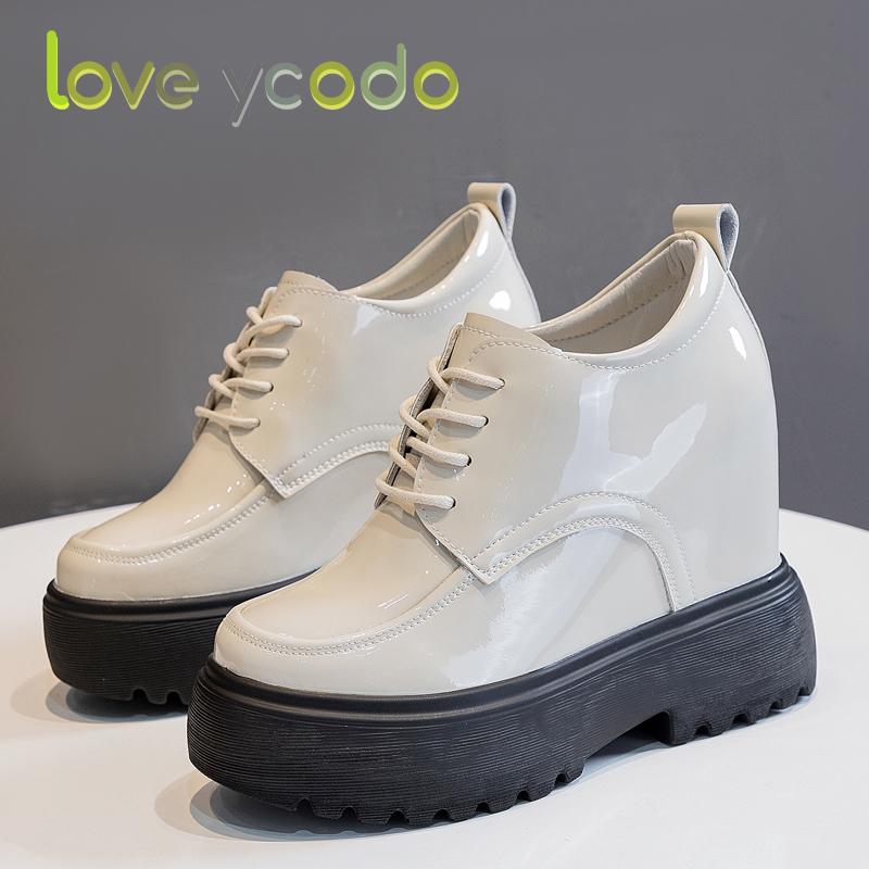 Женские летние лоферы на платформе из натуральной кожи, женская удобная дышащая повседневная обувь