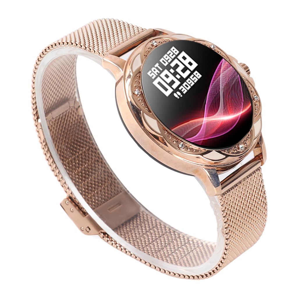 Фитнес-трекер для женщин, 1,2-дюймовый сенсорный экран, мониторинг сна, подсчет калорий, мобильный телефон