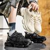 Men's Shoes 2025 New Student Dad Trendy Shoes Spring Breathable and Heightened Casual Thick-soled Cold Sticky Sports Shoes